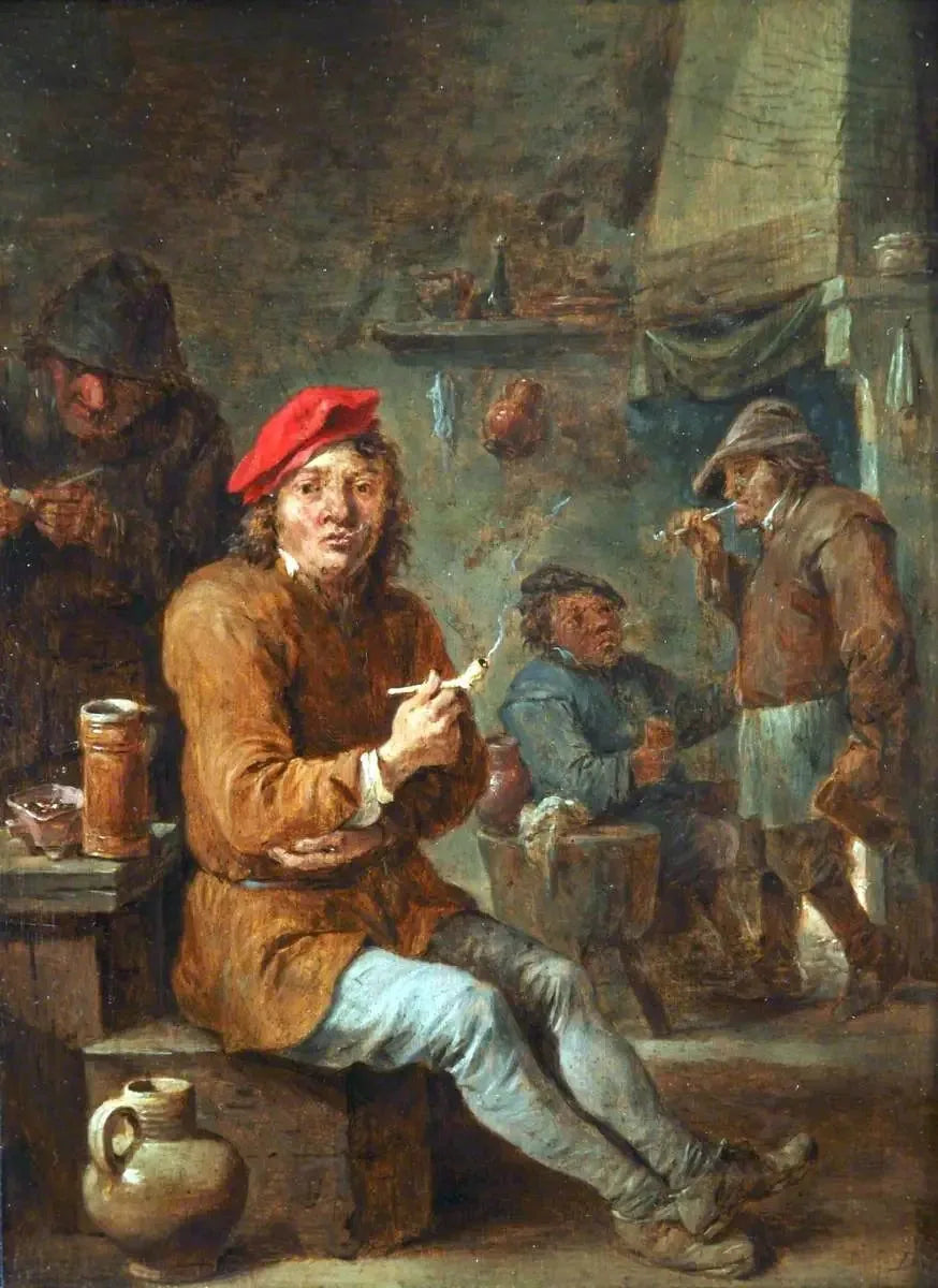 De grove røyker - David Teniers den Yngre

Source:
Les rustres fument - David Teniers le Jeune