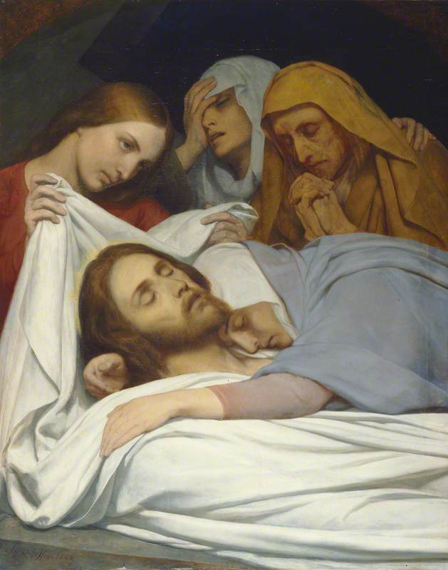 De hellige kvinner ved graven - Ary Scheffer