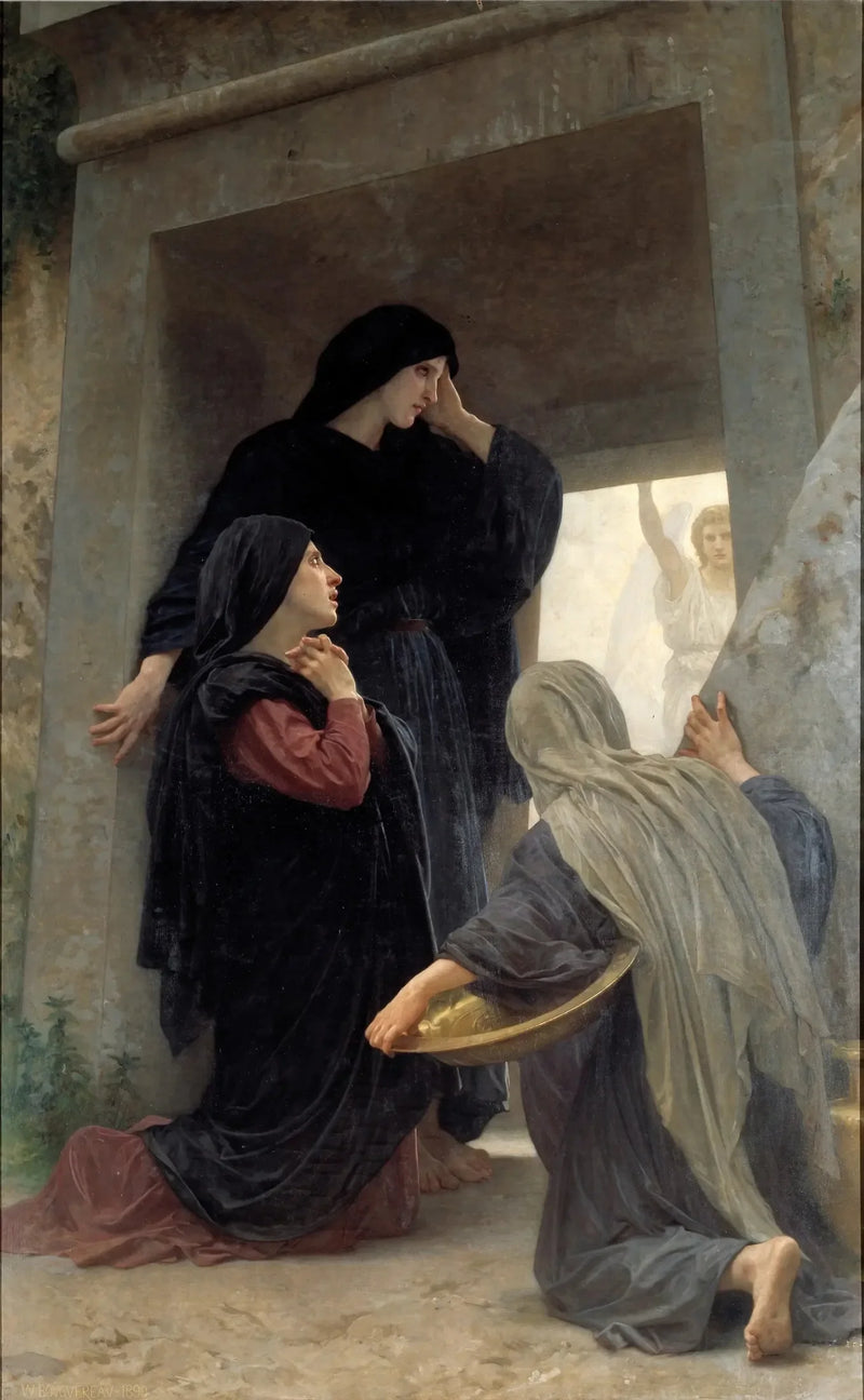 De hellige kvinnene ved graven - Bouguereau