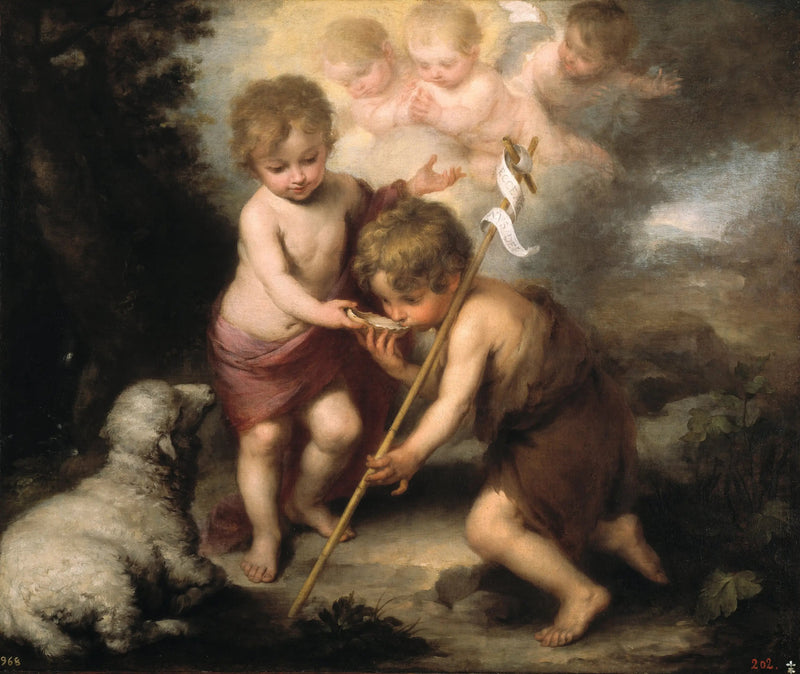 De hellige barn med en skjell - Bartolomé Esteban Murillo

Source:
Les Saints Enfants avec une Coquille - Bartolomé Esteban Murillo