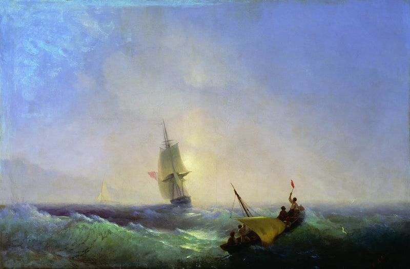 Redningsmennene ved skipsforliset - Ivan Aïvazovskij

Source:
Les sauveteurs du naufrage - Ivan Aïvazovski