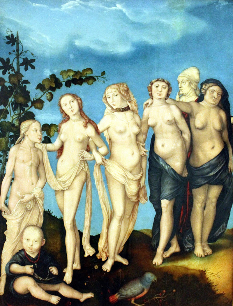 Kvinnenes syv aldre - Hans Baldung Grien