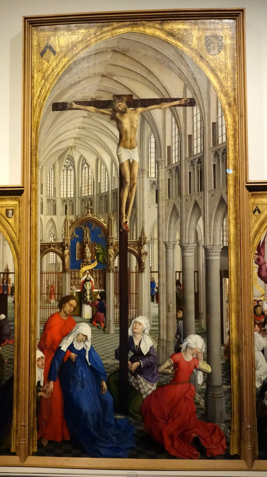 De syv sakramentene (midtre panel) - Rogier van der Weyden