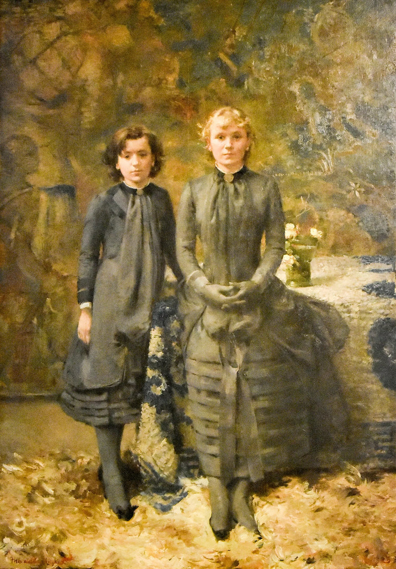 Maleren Schlobachs søstre - Théo van Rysselberghe