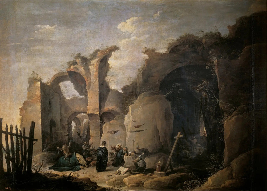 Fristelsene til Saint Antoine abbed - David Teniers den Yngre

Source:
Les Tentations de Saint Antoine Abbé - David Teniers le Jeune