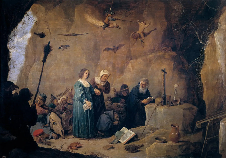 Fristelsene til Saint Antoine abbed - David Teniers den Yngre

Source:
Les Tentations de Saint Antoine Abbé - David Teniers le Jeune