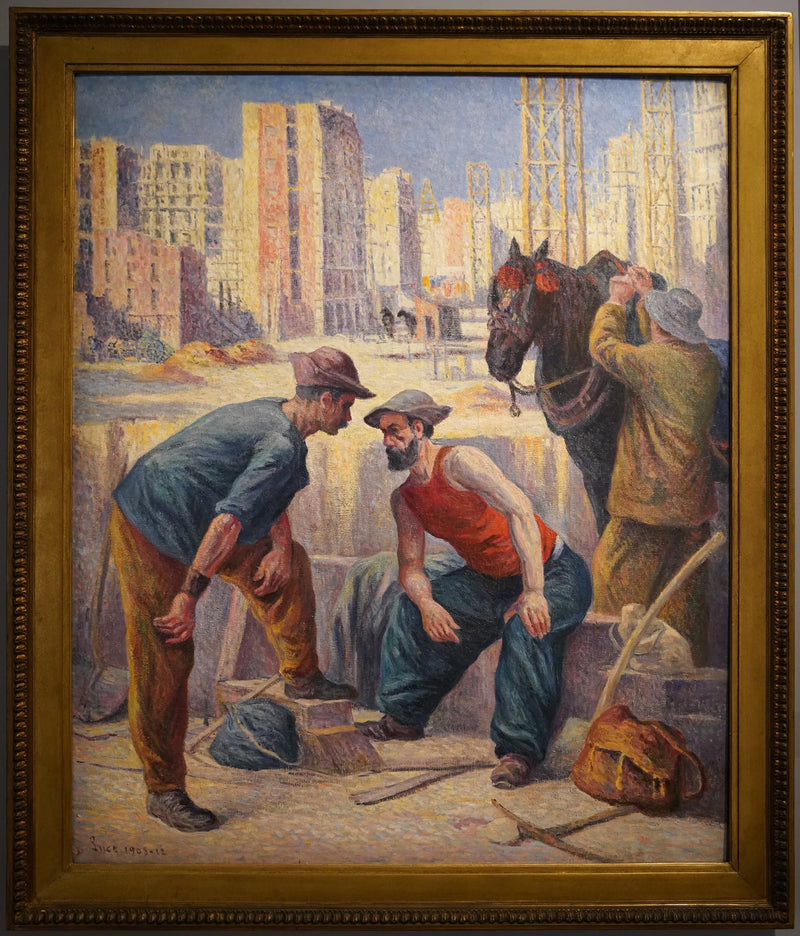 Terrassearbeidere - Maximilien Luce