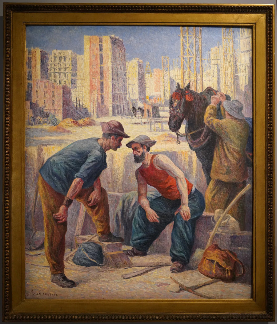 Terrassearbeidere - Maximilien Luce