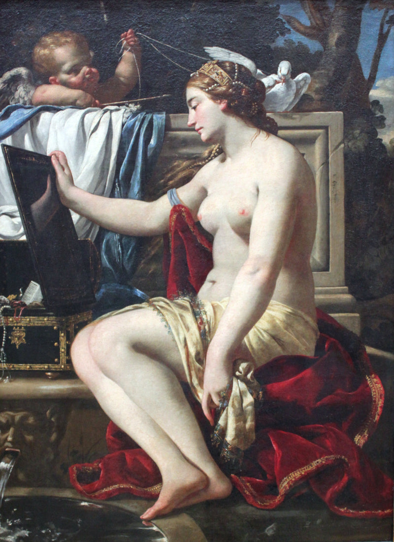 Venus' toalett - Simon Vouet