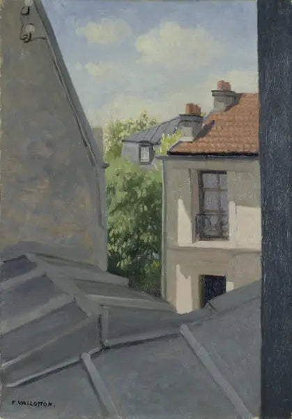 Takene, Mérimée-gaten - Félix Vallotton

Source:
Les toits, rue Mérimée - Félix Vallotton