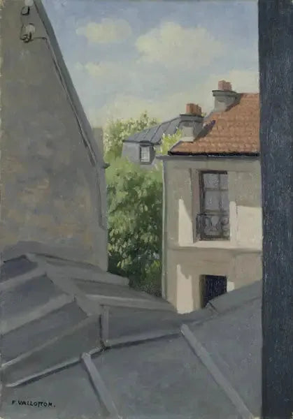Takene, Mérimée-gaten - Félix Vallotton

Source:
Les toits, rue Mérimée - Félix Vallotton