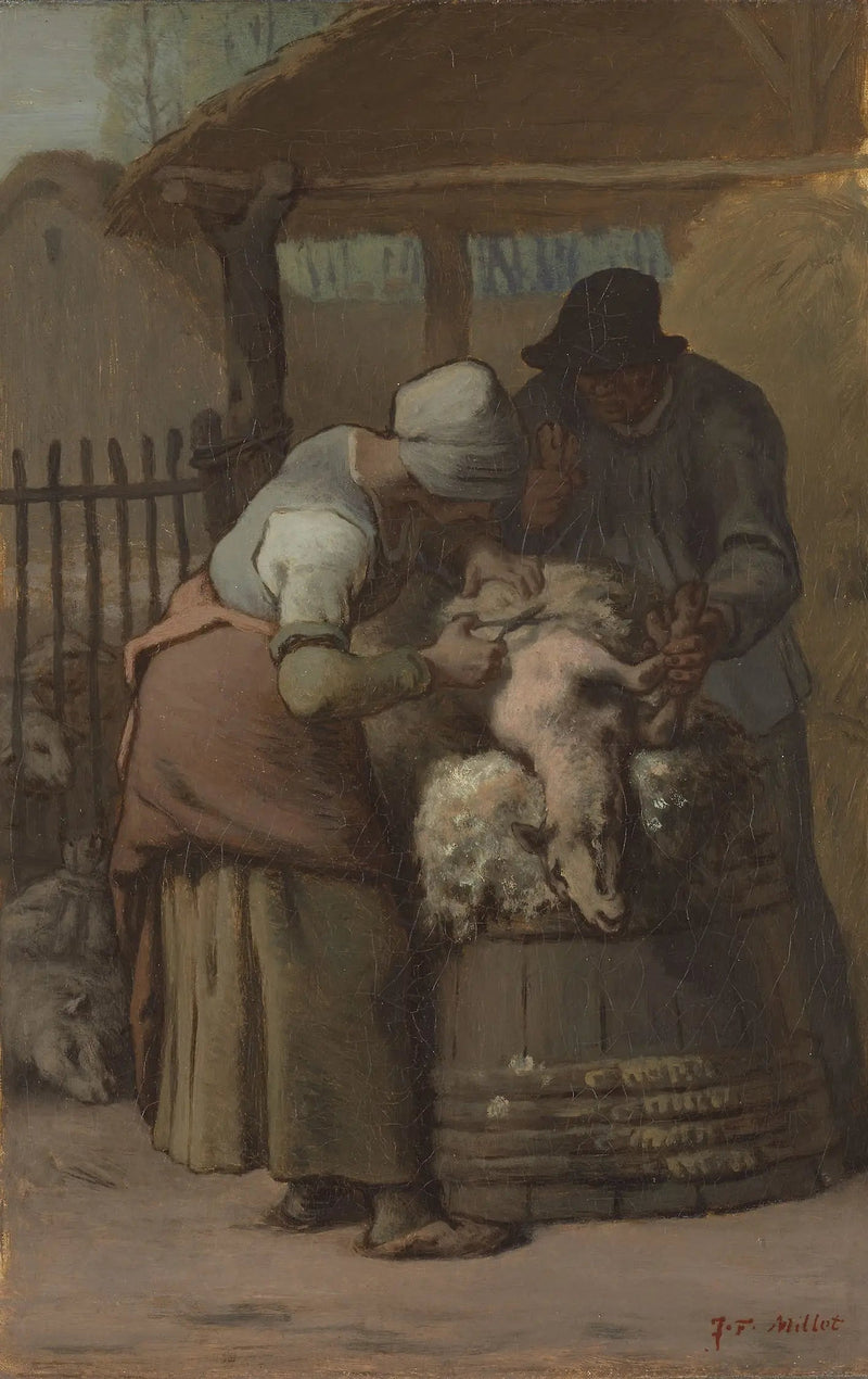 Gjetere av sauer - Jean-François Millet