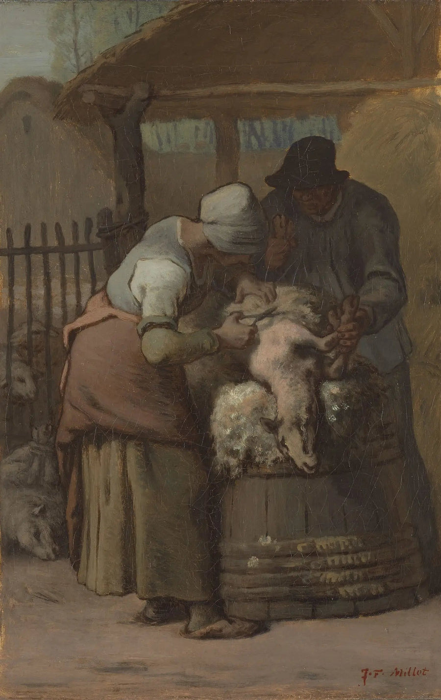 Gjetere av sauer - Jean-François Millet