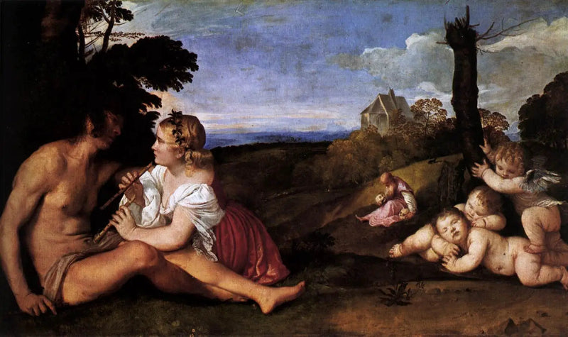 De tre alder av mennesket - Titian