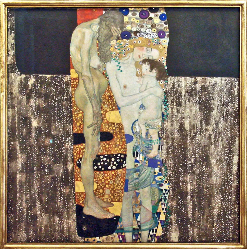De tre aldre av kvinnen - Gustav Klimt