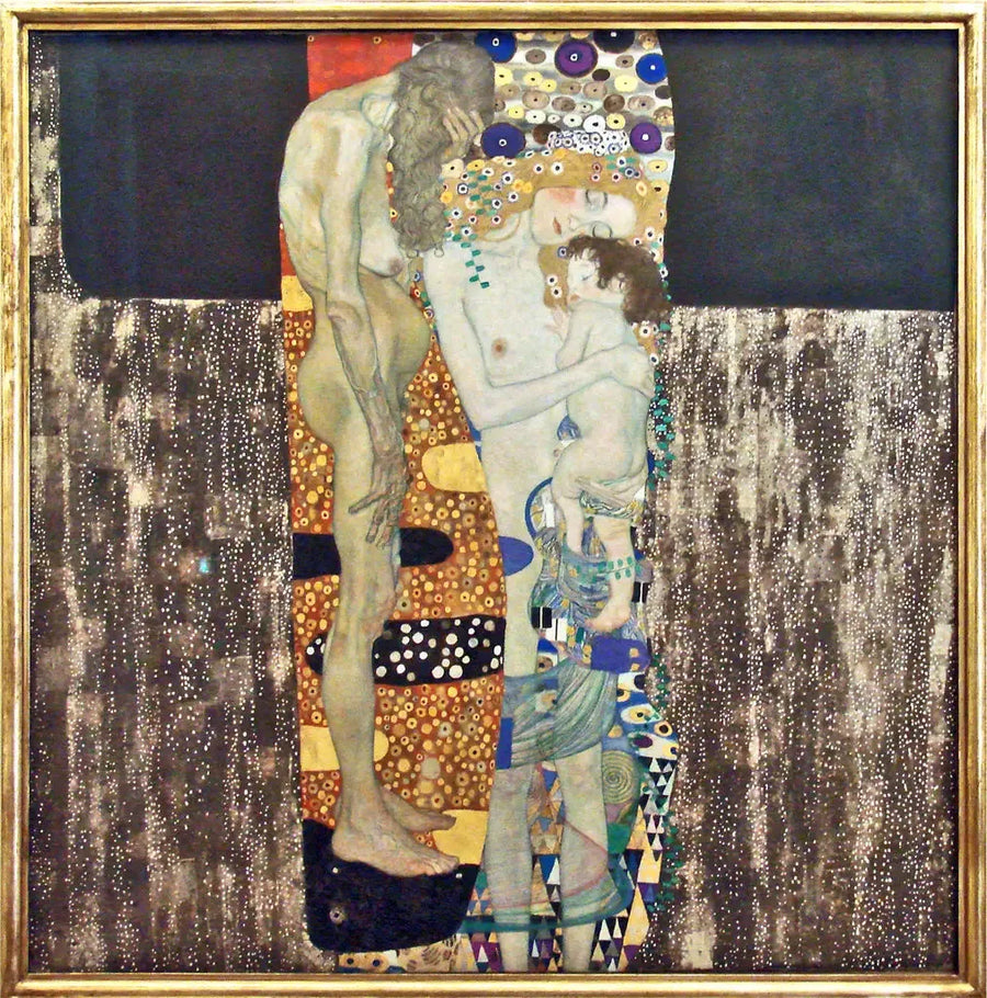 De tre aldre av kvinnen - Gustav Klimt