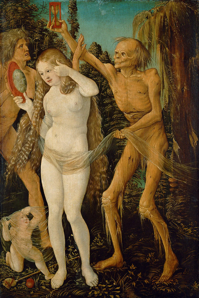 De tre alder av liv og død - Hans Baldung Grien