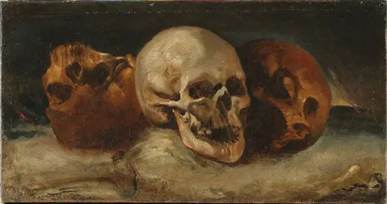 De Tre Hodeskaller - Théodore Géricault