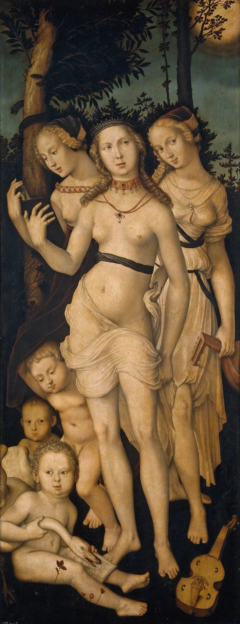 De tre gracer - Hans Baldung Grien
