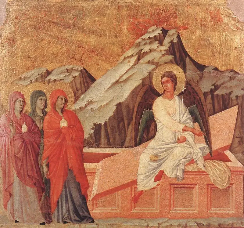 De tre Marie ved graven - Duccio di Buoninsegna