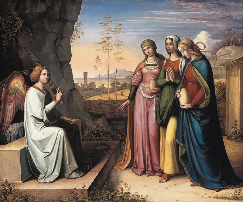 De tre Maria ved graven - Peter von Cornelius