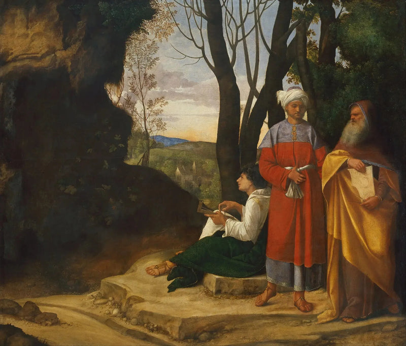 De tre filosofer - Giorgione