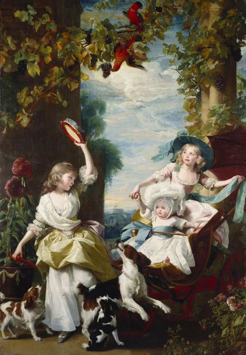 De tre yngste jentene til George III - John Singleton Copley

Source:
Les trois plus jeunes filles de George III - John Singleton Copley