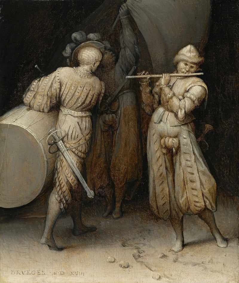 De tre soldatene - Pieter Brueghel den eldre