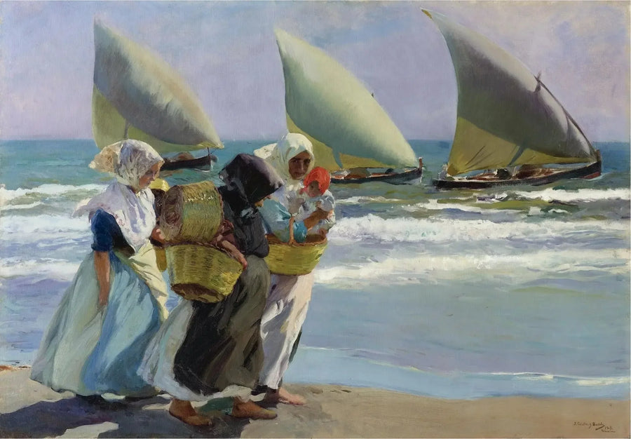 De Tre Seil - Joaquín Sorolla