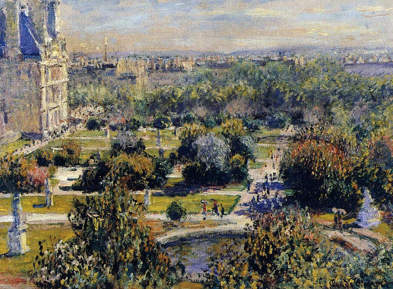 Tuileriene W401 - Claude Monet