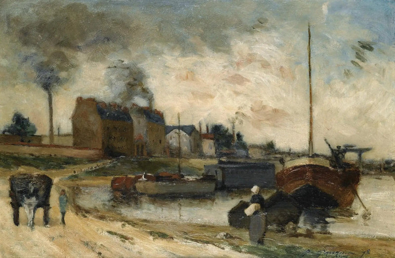 Cail-fabrikkene og Grenelle-kaien - Paul Gauguin