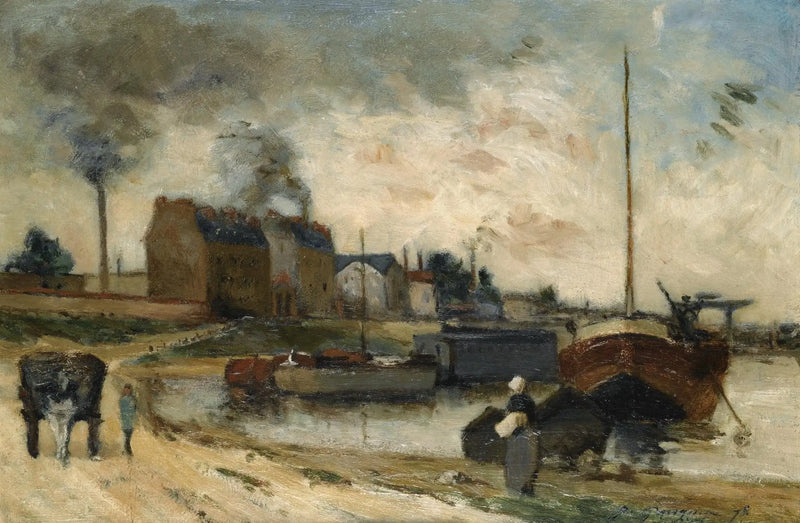 Cail-fabrikkene og Grenelle-kaien - Paul Gauguin