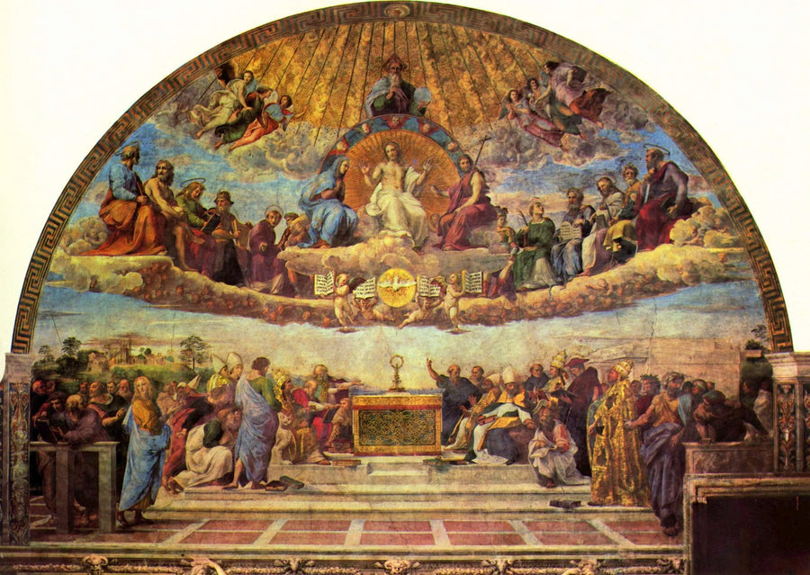 Les Vertus cardinales et théologales - Raphaël Sanzio