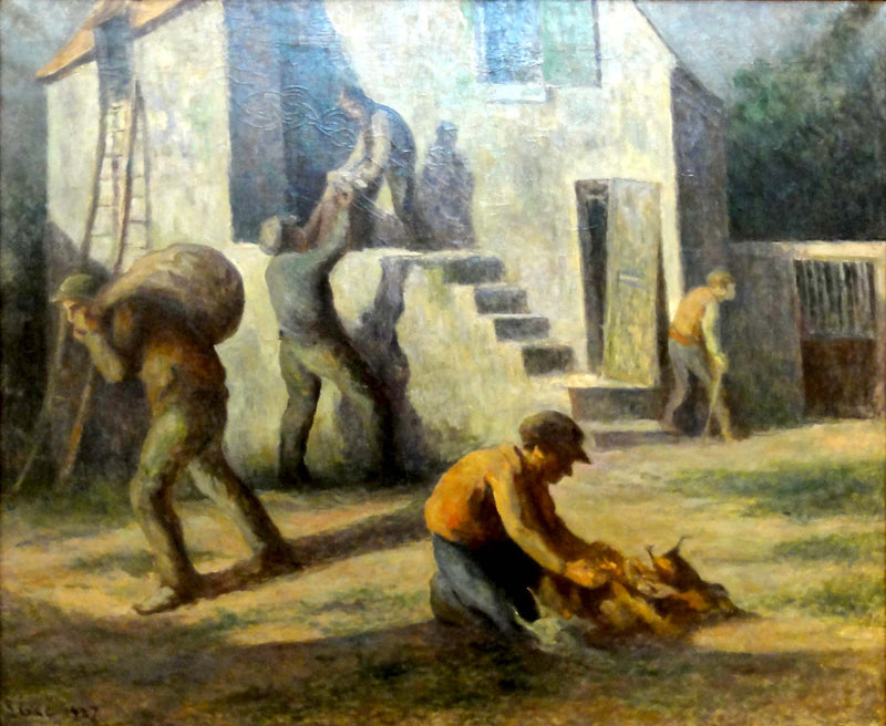 Kyllingtyvene - Maximilien Luce