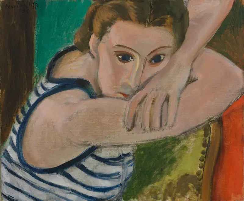 De blå øynene - Henri Matisse