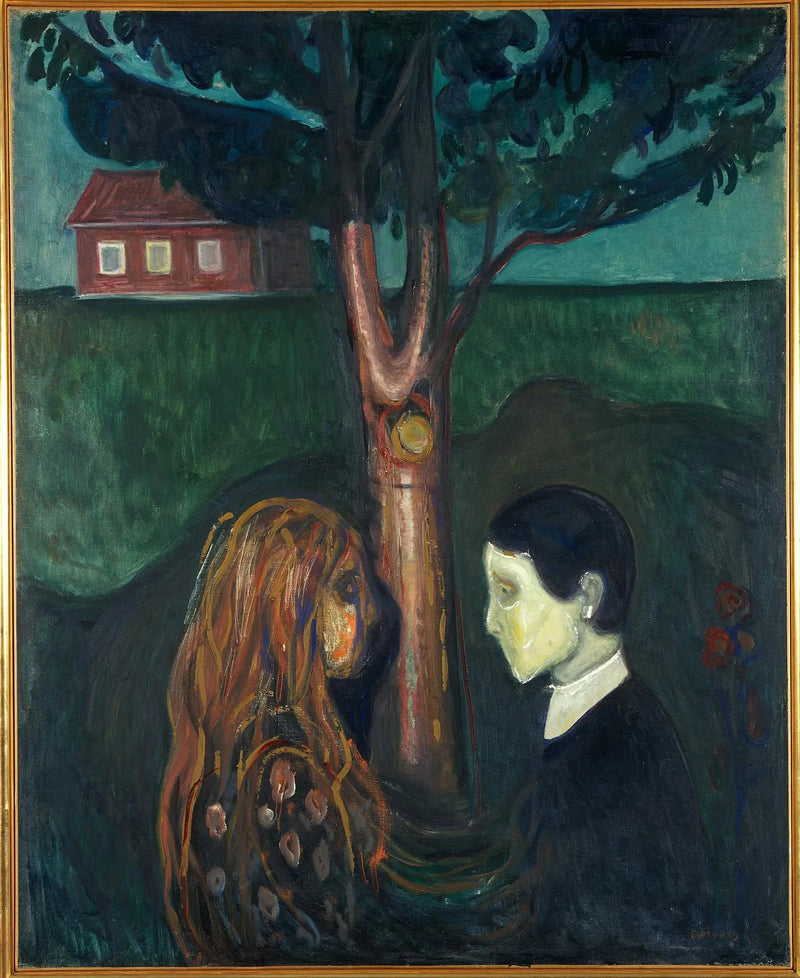 Øynene i øynene - Edvard Munch