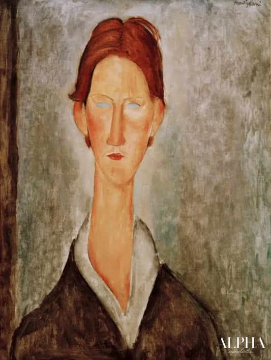 L'étudiant - Amedeo Modigliani - Reproductions de tableaux et peintures haut de gamme