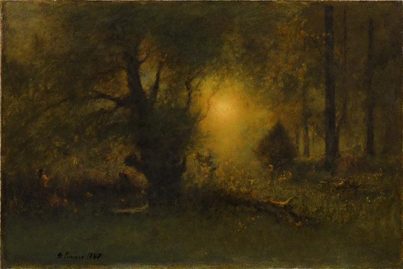 Solnedgang i skogen - George Inness

Source:
Lever de soleil dans les bois - George Inness