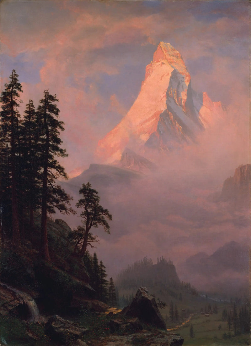 Solnedgang over Matterhorn - Albert Bierstadt

Source:
Lever de soleil sur le Cervin - Albert Bierstadt