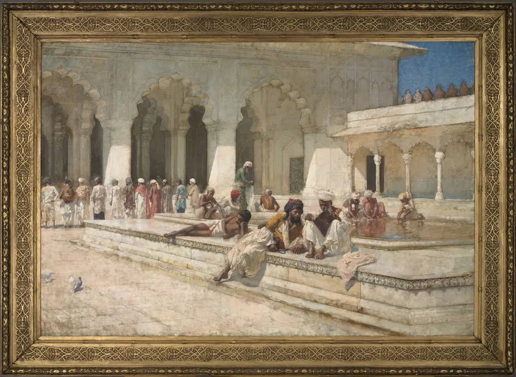 L’heure de prière à la mosquée de la Perle Agra - Edwin Lord Weeks - Alpha Reproduction