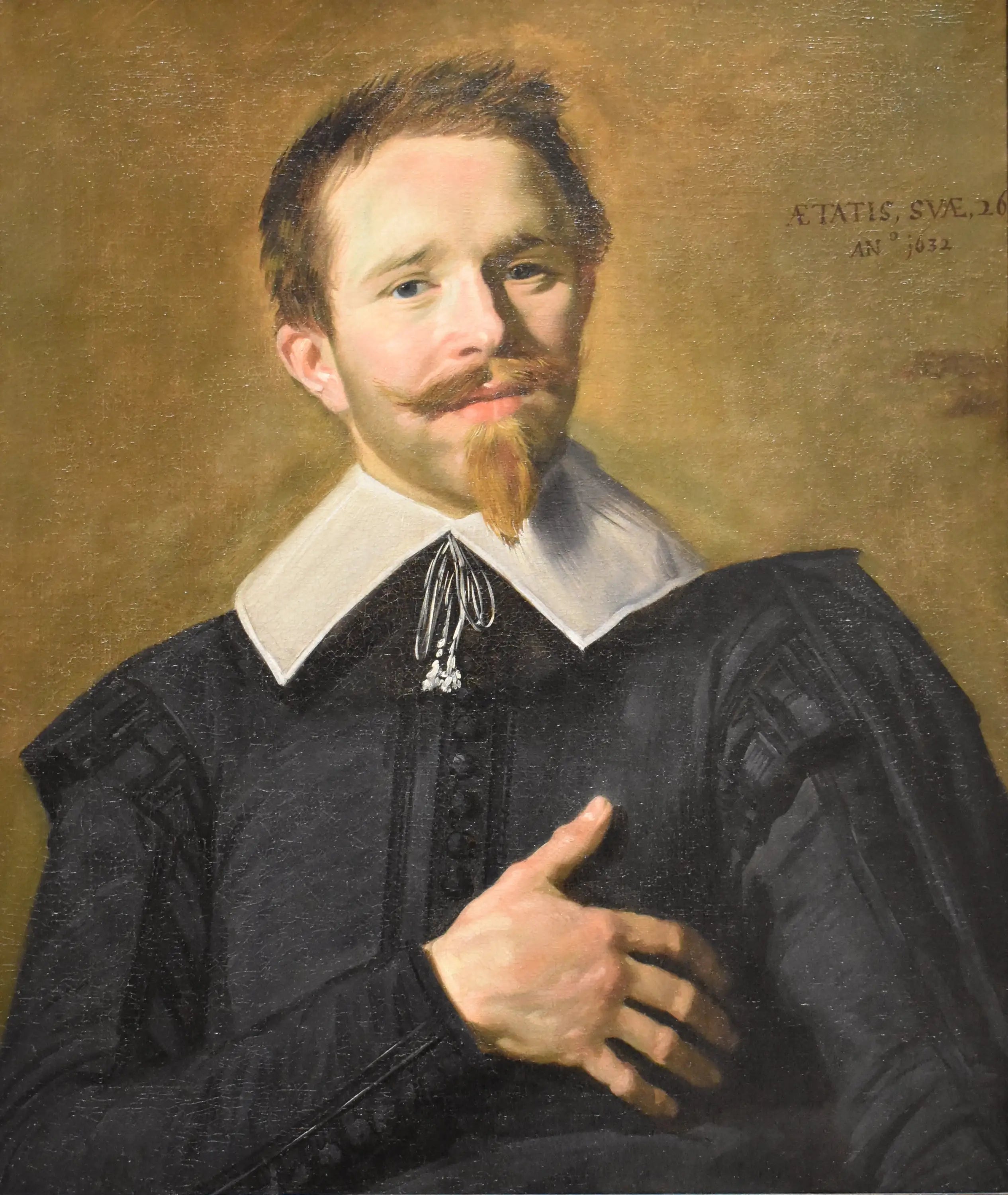 L’Homme à la main sur le cœur - Frans Hals - Alpha Reproduction