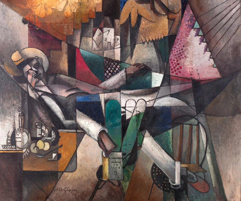 Mannen i hengekøya (Man in a Hammock) - Albert Gleizes