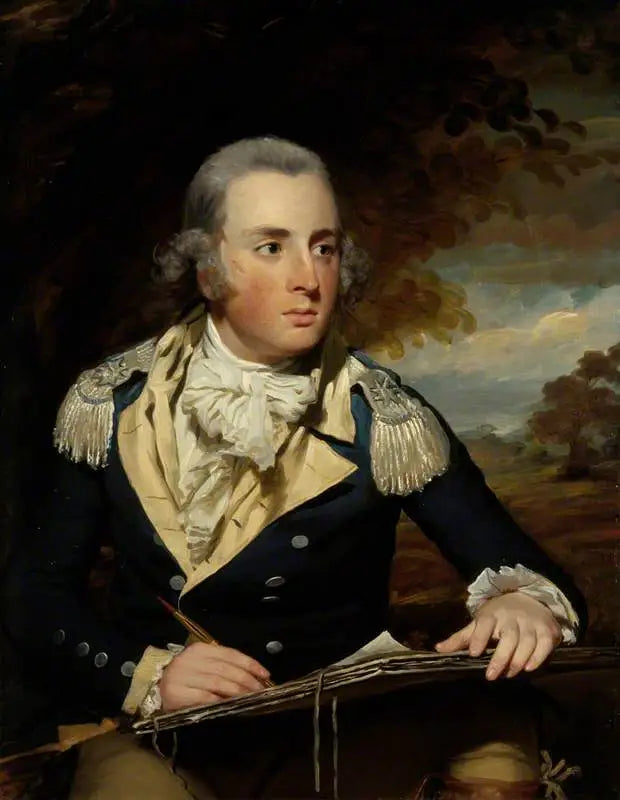 Oberstløytnant George Lyon (aktiv 1788 - rundt 1826) - Henry Raeburn