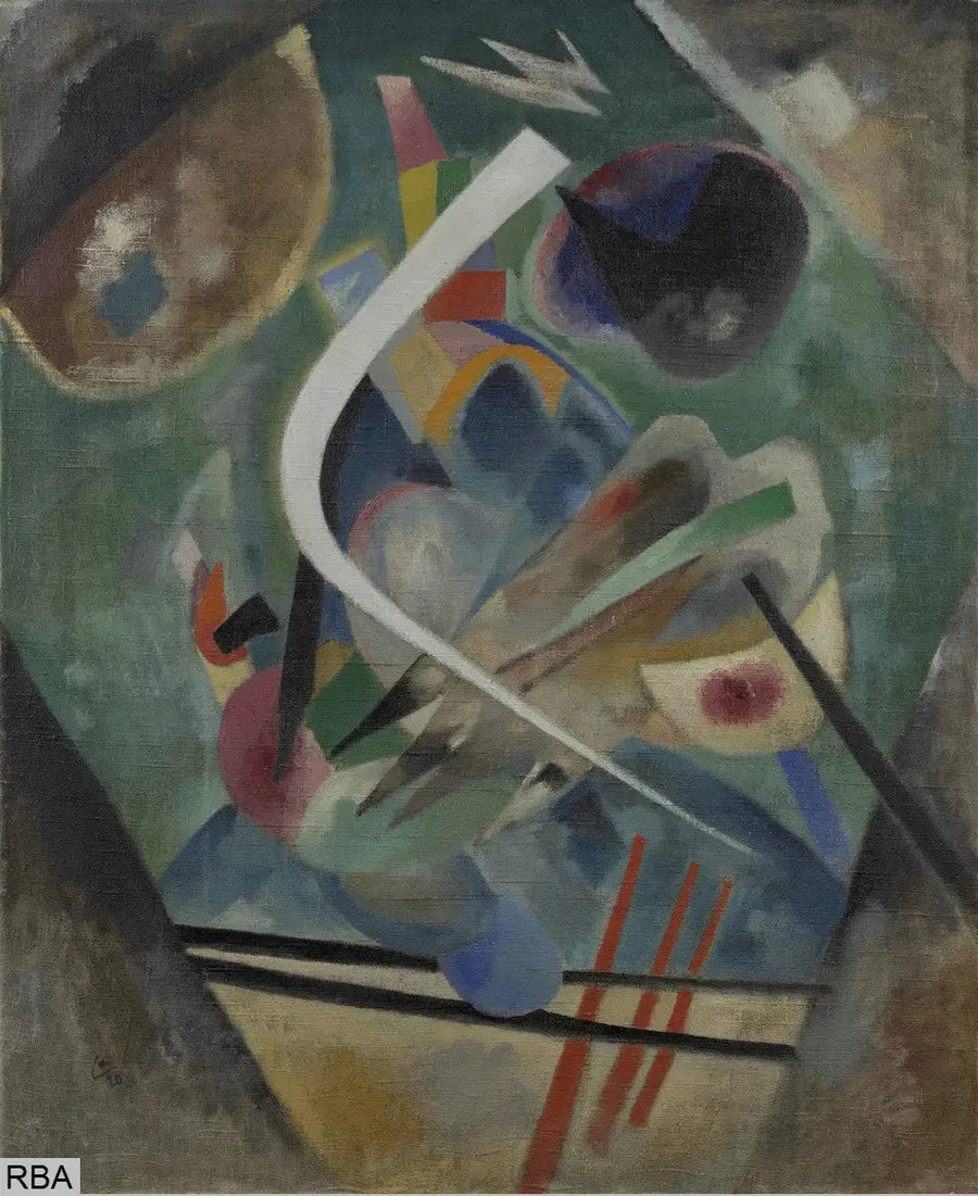 Hvit linje - Vassily Kandinsky