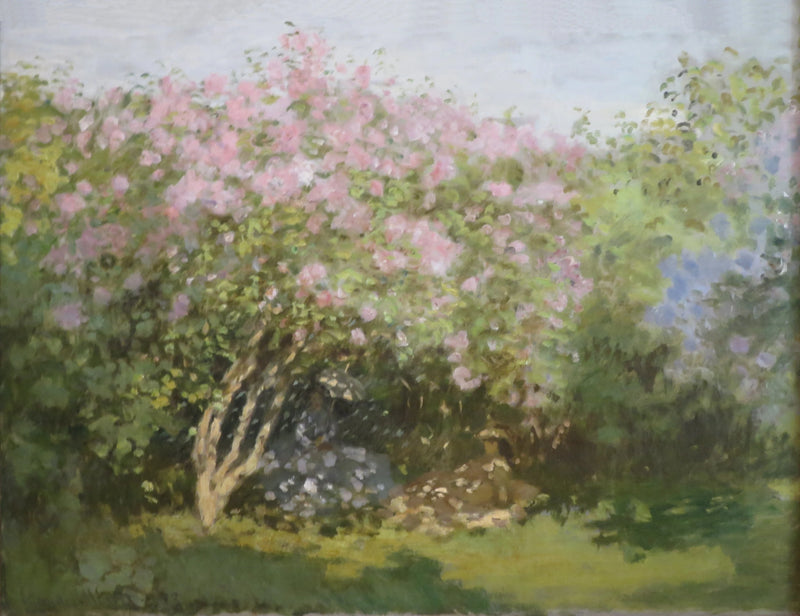 Syrin i solen W204 - Claude Monet