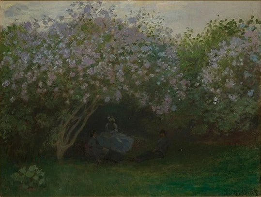 Syrin, gråvær W203 - Claude Monet