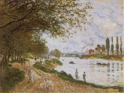 Reproduction du tableau « L'île de La Grande Jatte - Claude Monet » par Alpha Reproduction en peinture à l’huile