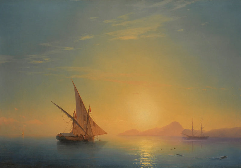 Øya Ischia ved solnedgang (Solnedgang over Ischia) - Ivan Aïvazovski

Source:
L'île d'Ischia au coucher du soleil (Coucher de soleil sur Ischia) - Ivan Aïvazovski