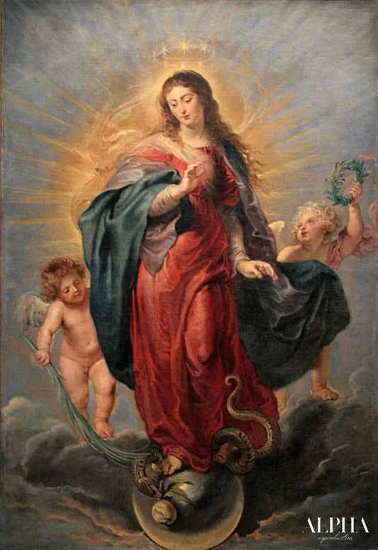 L'Immaculée Conception - Peter Paul Rubens - Reproductions de tableaux et peintures haut de gamme