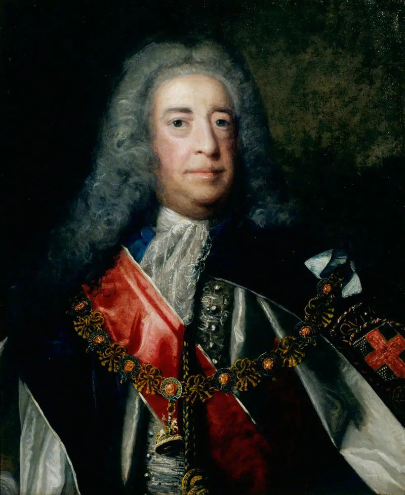 Lionel Cranfield Sackville, 1. hertug av Dorset (1688–1765), hoffmann - Joshua Reynolds